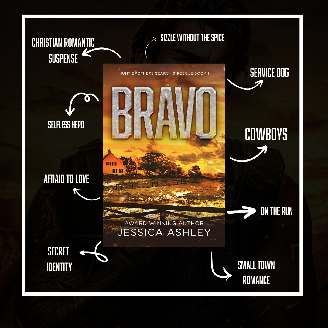 Book cover of 'Bravo' by Jessica Ashley with genre descriptors on a dark background