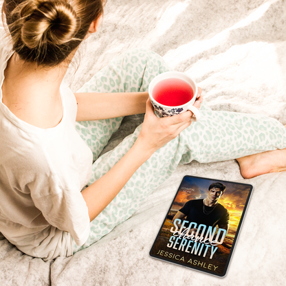 Second Chance Serenity Coastal Hope Series eBook woman reading with tea